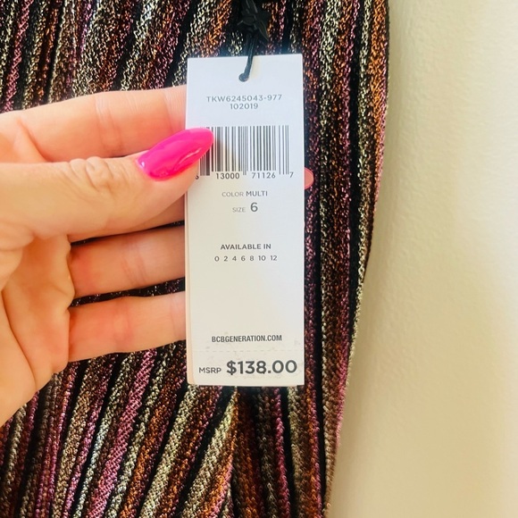 BCBGeneration Black Dress with Sleek Silhouette - Picture 4 of 8